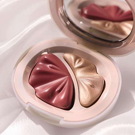 BRIDES & BESTIES duo hajlajter i rumenilo- C02 Glow Down CATRICE