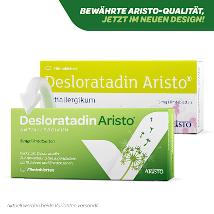 Desloratadin ARISTO 5 mg Filmtabletten ARISTO