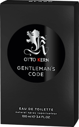 Eau de Toilette Gentlemans Code Black Otto Kern