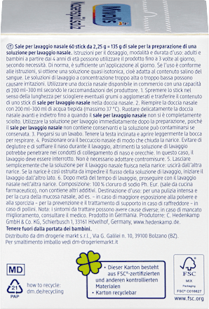 Sticks – Săruri pentru spălarea nasului Mivolis
