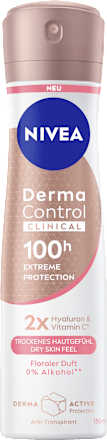 Antitranspirant Deospray Derma Control Clinical Trockenes Hautgefühl NIVEA