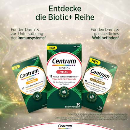 Biotic+ Vital Kapseln 30 St Centrum