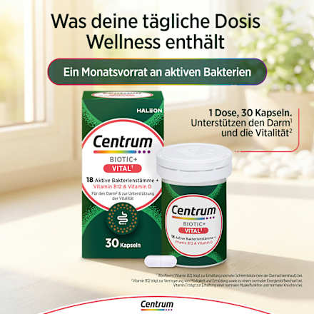 Biotic+ Vital Kapseln 30 St Centrum