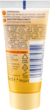 Gesichtscreme Anti-Falten Q10 LSF 15, Reisegröße Balea