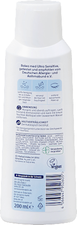 Reinigungsmilch Ultra Sensitive Balea med