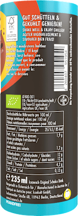 Trinkfertiger Schokodrink, Original Schoko mit natürlichem Koffein aus Guarana koawach