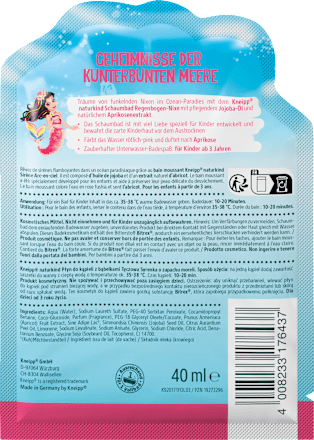 Schaumbad Regenbogen-Nixe Kneipp Naturkind