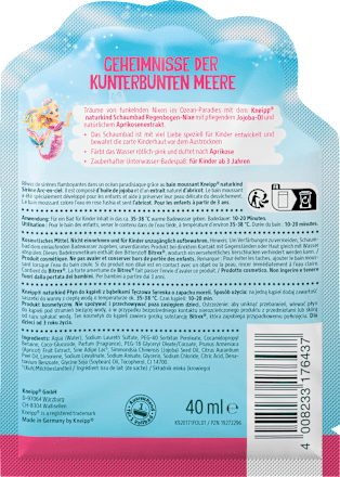 Schaumbad Regenbogen-Nixe Kneipp Naturkind