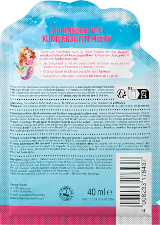 Schaumbad Regenbogen-Nixe Kneipp Naturkind