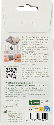 Kräuterpads Atemfrei Starter-Set Grünspecht
