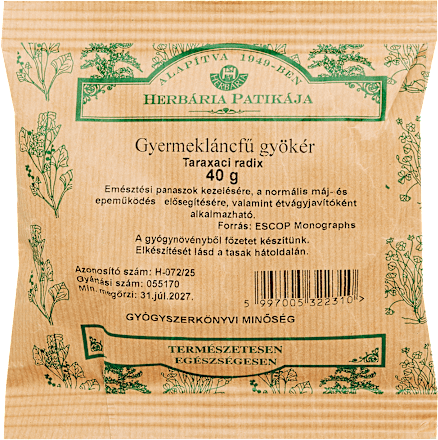 Gyermekláncfű gyökér tea HERBÁRIA