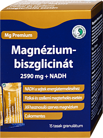 Magnézium-biszglicinát 2590mg+NADH DR CHEN PATIKA
