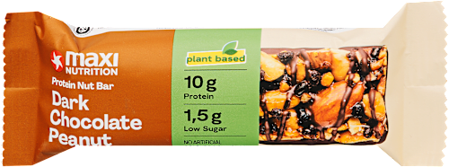 Fehérjeszelet, étcsokoládés-földimogyorós maxi NUTRITION