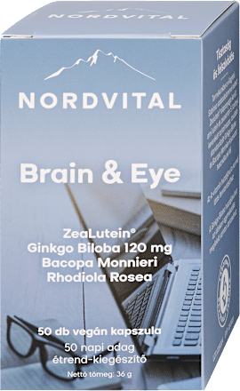 Brain and Eye vegán kapszula NORDVITAL