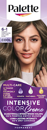 Farba do włosów 6-1 Chłodny Ciemny Blond Palette INTENSIVE COLOR CREME