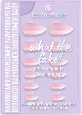 what the fake! veštački nokti, manikir set - 03 essence