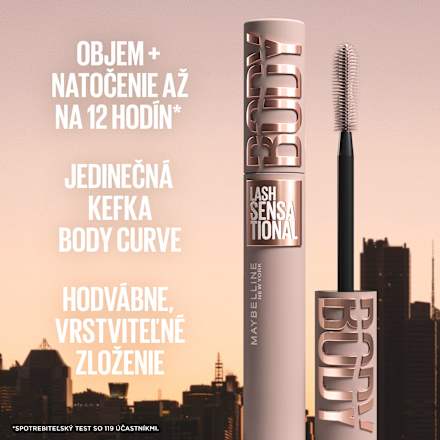 Mascara Lash Sensational - Body Black MAYBELLINE NEW YORK