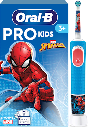 Електрическа четка за зъби Spiderman Vitality Pro Kids 3+ Oral-B