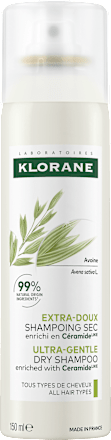suchý šampon na vlasy Oves a Ceramidy KLORANE