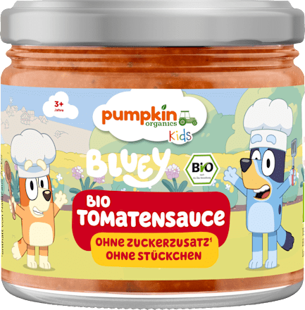 Tomatensauce Bluey ab 3 Jahren pumpkin organics