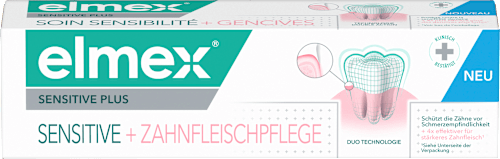 Zahnpasta Sensitive Plus Zahnfleischpflege elmex