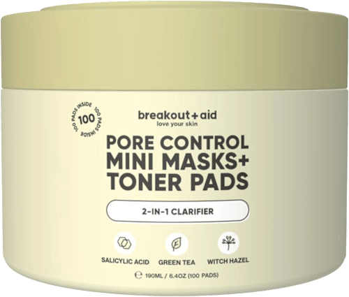 tonizační pleťové tampony Pore Control breakout+aid