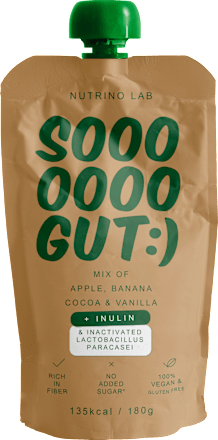 SO GUT piure măr, cacao și vanilie Nutrino Lab