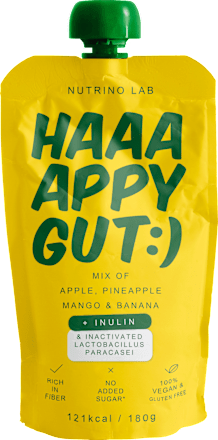 HAPY GUT piure mango,măr, banană, ananas Nutrino Lab