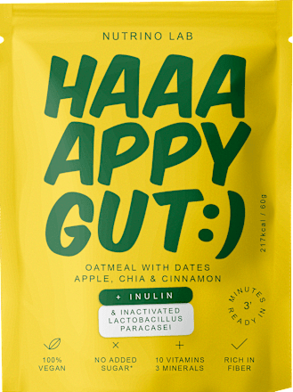 HAPY GUT mix ovăz, zmeură Nutrino Lab
