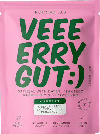 VERY GUT mix ovăz, zmeură Nutrino Lab