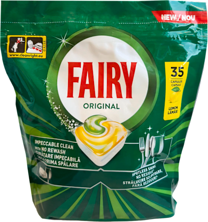 Detergent vase capsule All in one FAIRY