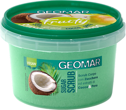 SUGAR SCRUB cocco e pera GEOMAR