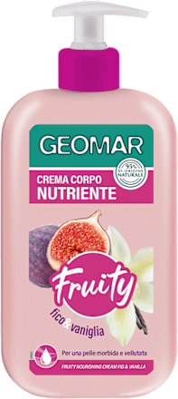 Fruity CREMA CORPO NUTRIENTE fico e vaniglia GEOMAR