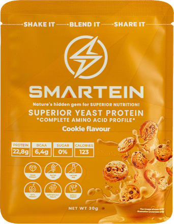 Dodatak ishrani na bazi proteina iz kvasca, ukus cookie, sa zaslađivačem SMARTEIN