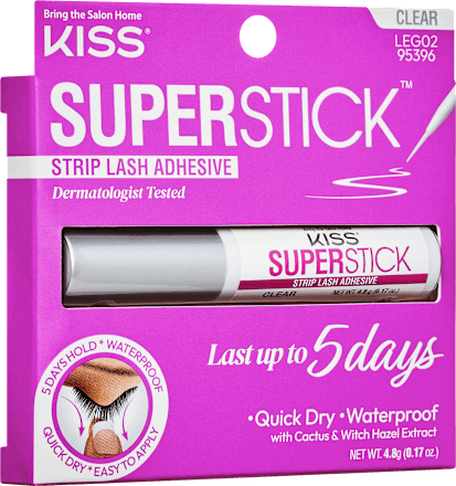 Lipici gene Extended Wear Clear KISS
