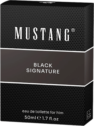 Férfi EdT, Black Signature MUSTANG