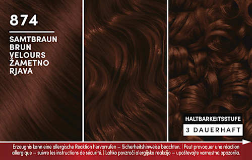 Haarfarbe Intensiv-Color-Creme 874 Samtbraun Schwarzkopf Brillance