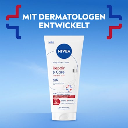 Bodylotion Intensiv Repair & Care Serum NIVEA