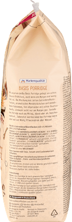 Porridge, Basis mit Dinkel & Flohsamen dmBio