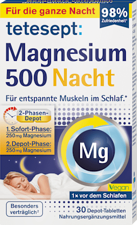 Magnesium Tabletten Nacht 30 St tetesept