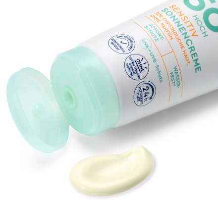 Слънцезащитен крем Sensitiv, SPF 50 sundance