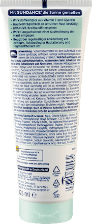 Слънцезащитен крем Sensitiv, SPF 50 sundance