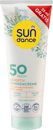 Слънцезащитен крем Sensitiv, SPF 50 sundance