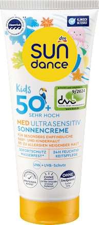 Sonnencreme Kids MED ultra sensitiv LSF 50+ (2 Stück) SUNDANCE