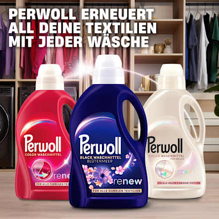 Waschmittel für dunkle Farben Blütenmeer Perwoll