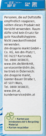 Lufterfrischer Minispray Ocean Fresh Nachfüllpack Denkmit