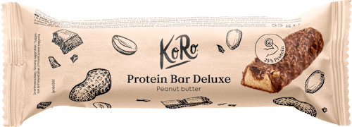 Proteinriegel 25%, Deluxe mit Erdnussbutter KoRo