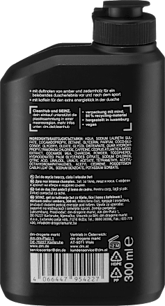 Duschgel intense champion 3in1 SEINZ.