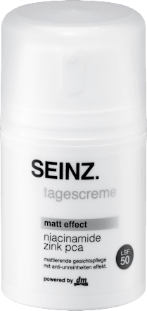 Gesichtscreme matt effect LSF 50 SEINZ.