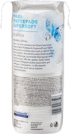 Wattepads Maxi supersoft ebelin